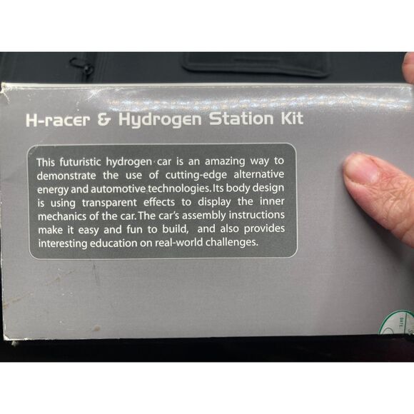 H Racer Solar Cell Hydrogen fueled toy car kit car NOT Working as is - Picture 3 of 8